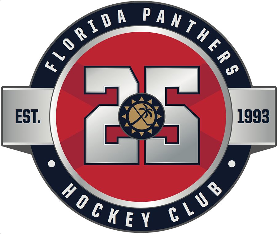 Florida Panthers 2019 Anniversary Logo t shirts iron on transfers